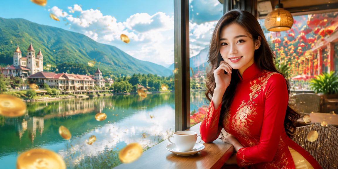 Phụ nữ mặc áo dài Sapa mua xổ số – văn hóa may mắn truyền thống Việt Nam